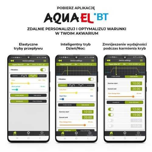 Aquael Hypermax BT 4500 Filtr Zewnętrzny Do Akwarium 4500l/h BLUETOOTH