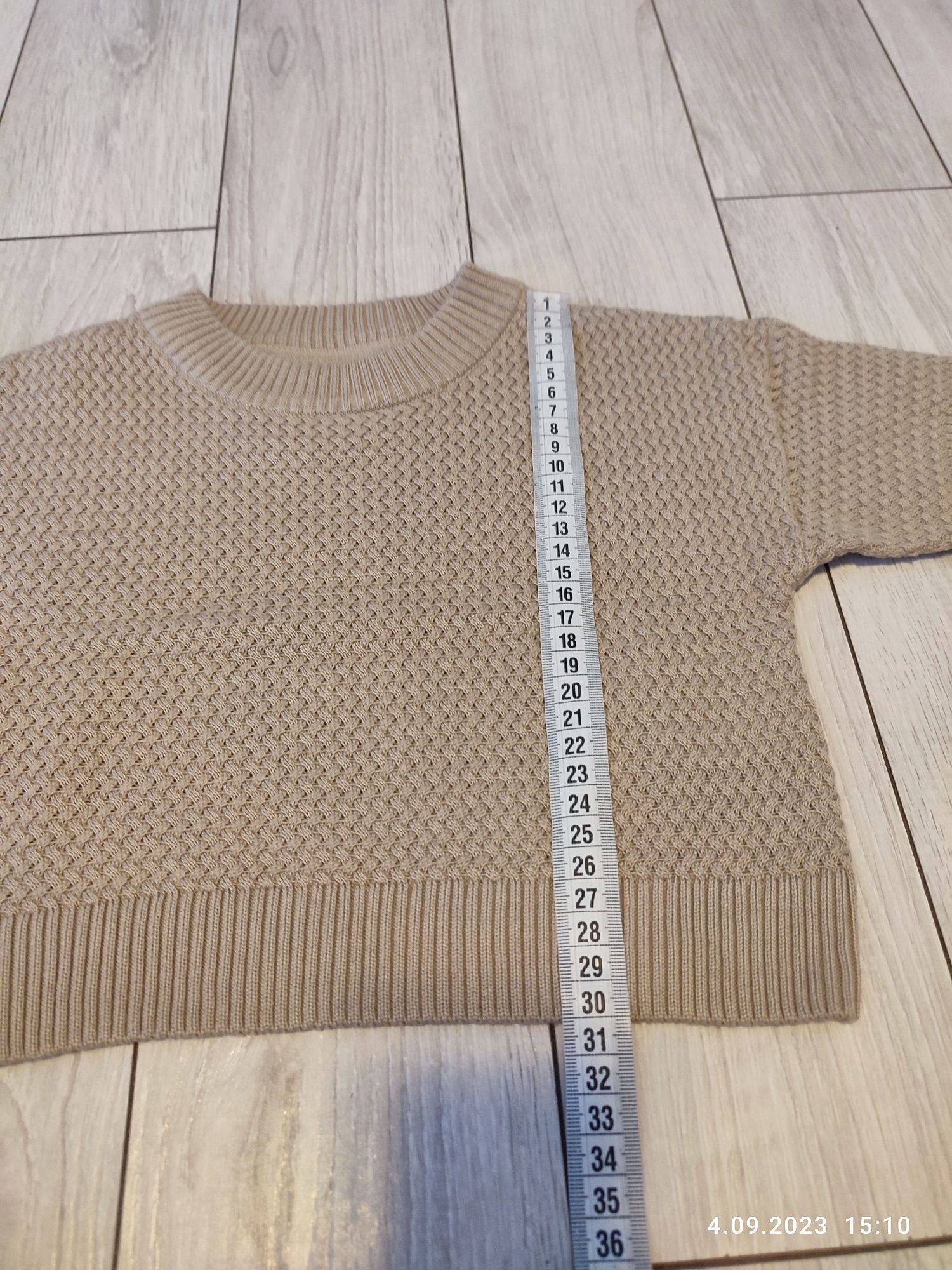 Coccodrillo sweterek beżowy, Rozmiar 104