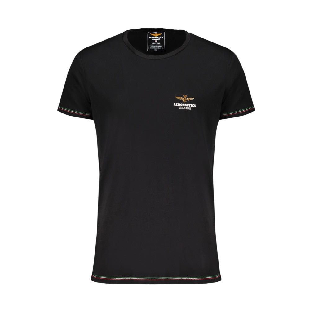 T-shirt męski Aeronautica Militare czarny r. L