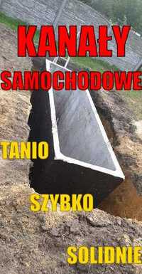 Kanał betonowy samochodowy 600cm dostawa montaż