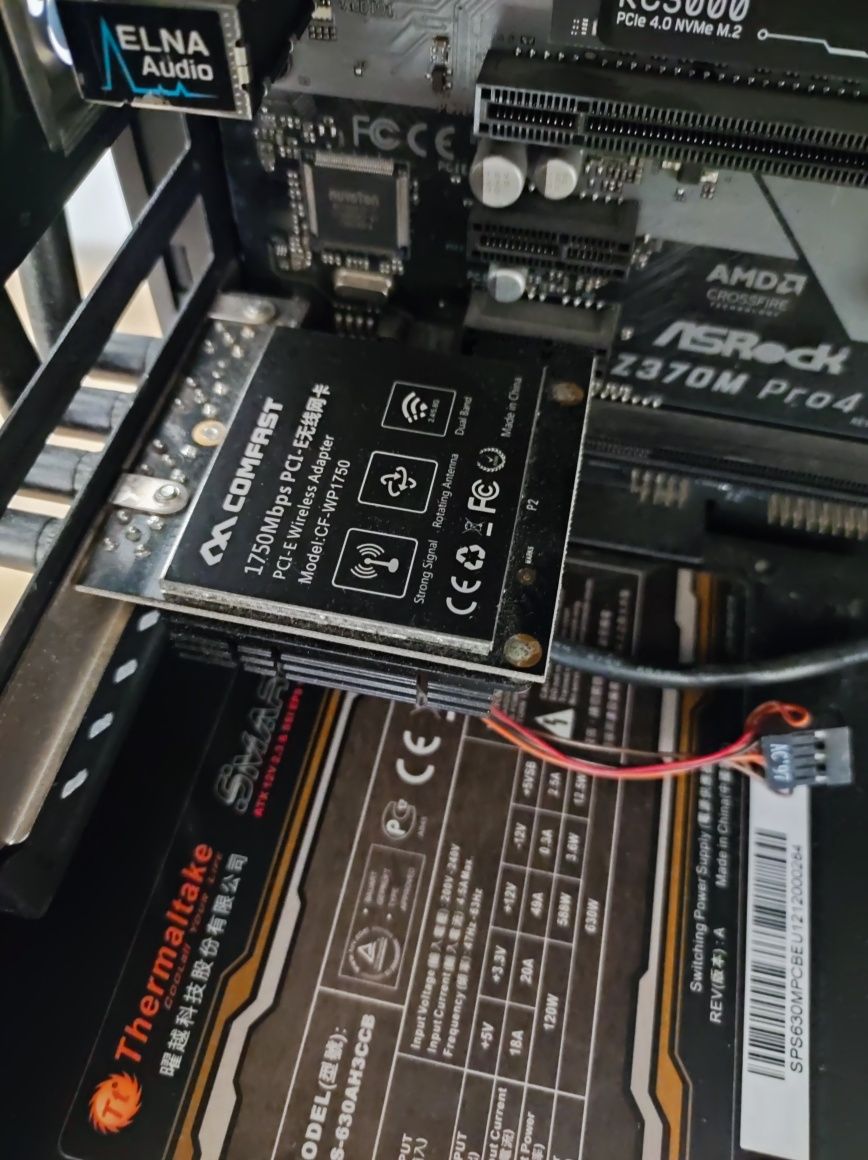 Komputer i5-8600k, 32GB ram, NVMe KC3000, 512GB, Wifi 5G