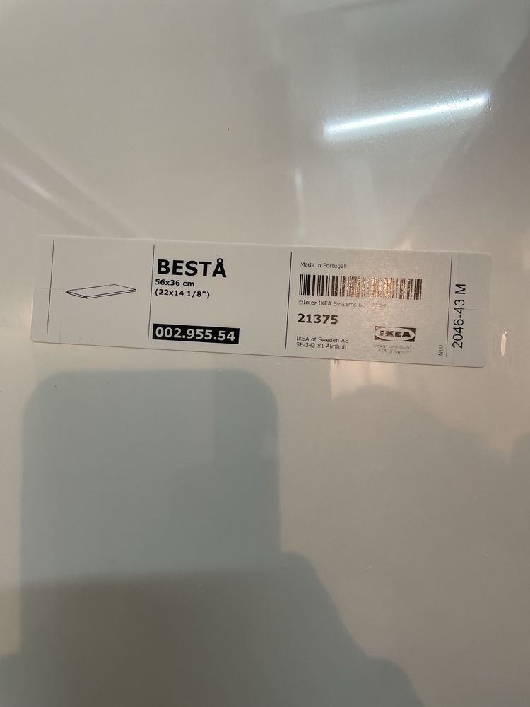 Prateleira Bėsta (Ikea) 56 cm x 36 cm