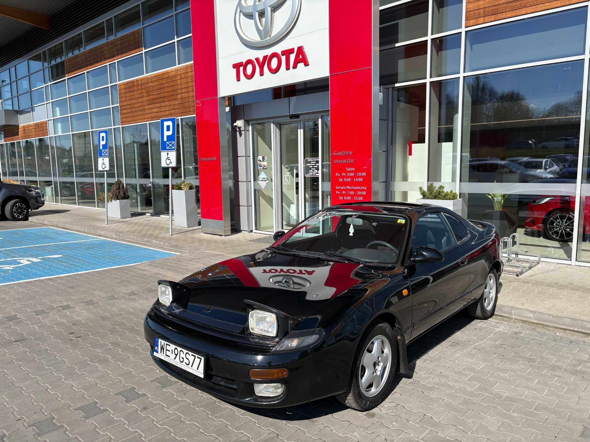Toyota Celica 2.0 GTi, rajdowy 100% klasyk 2000 PLN brutto miesięcznie