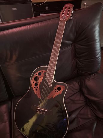 Gitara elektro klasyczna Harley Benton HBO-850 jak Ovation