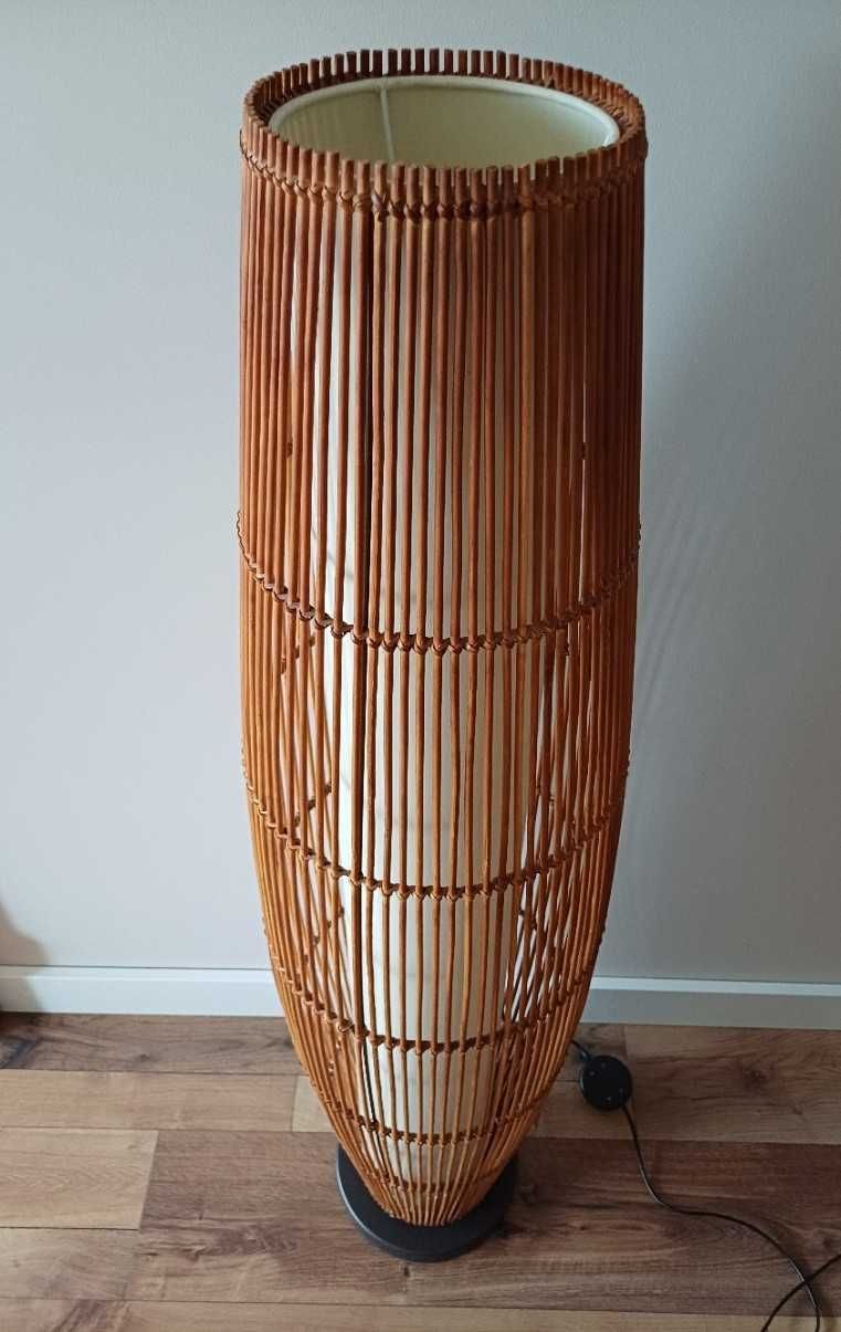 Lampa stojąca podłogowa, w stylu BOHO, wysokość 123 cm