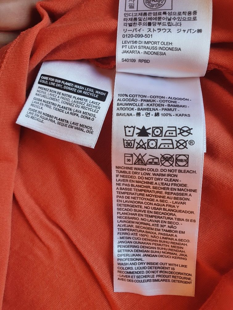 Koszulka t-shirt Levi's bawełna