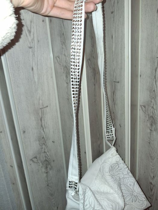 Torebka do komunii i rękawiczki