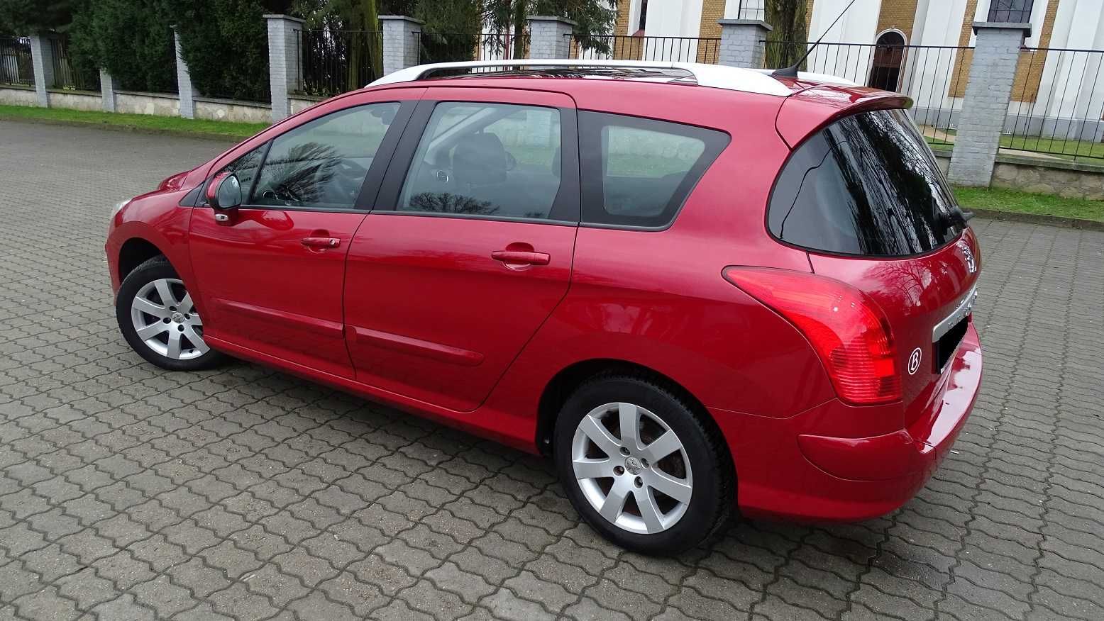 PEUGEOT 308 SW 1,6 BENZYNA,klima,szyberdach,elektryka,abs,autoalarm