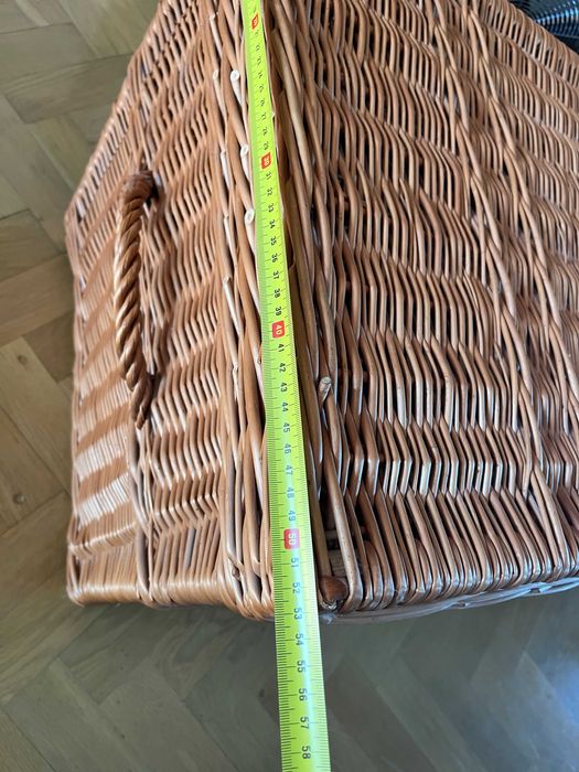 Kufer kosz wiklinowy duży stan idealny Poznań