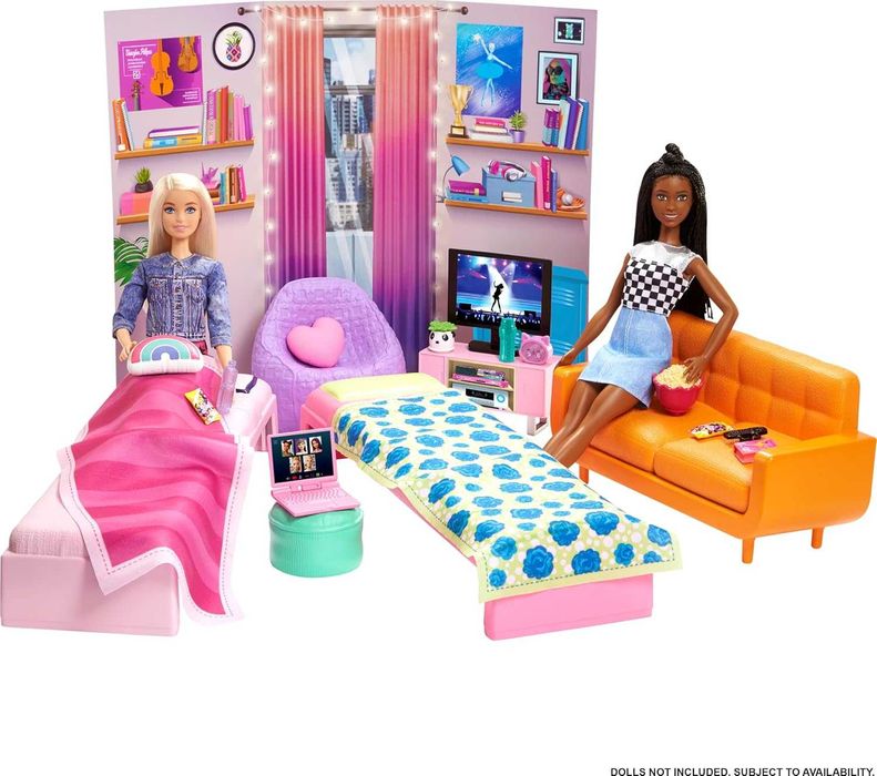 Ігровий набір меблів для Барбі Barbie Big City, Big Dreams Dorm Room