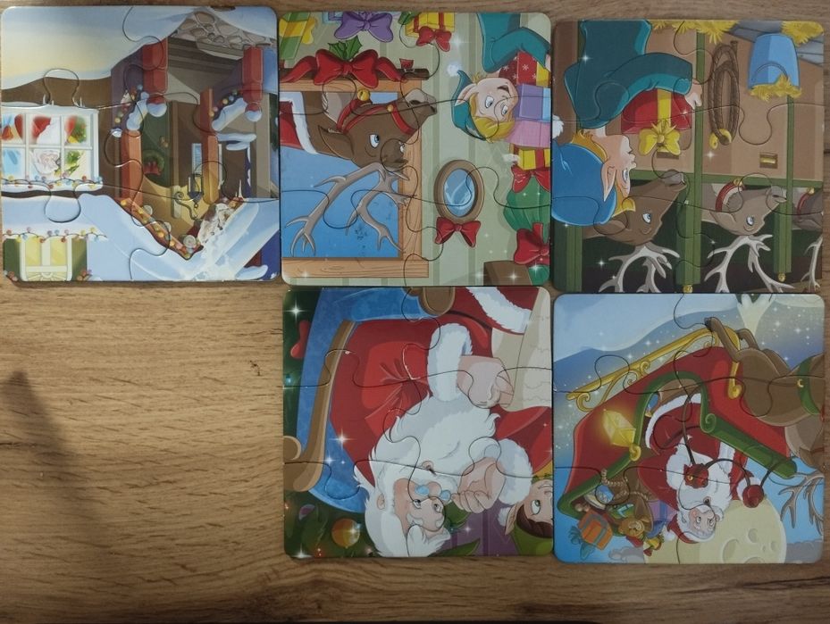 Puzzle świąteczne