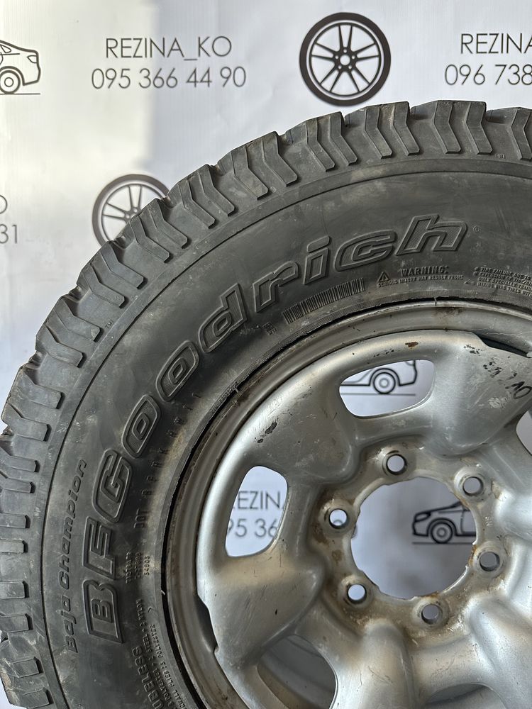 Колеса в зборі 235/75 R15 BFGoodrich,диски 6х139.7 R15