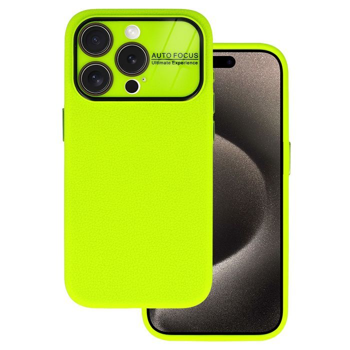 Tel Protect Lichi Soft Case Do Iphone 15 Plus Limonka