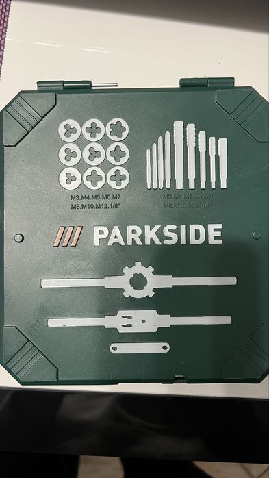 Gwintowniki i narzynki Parkside