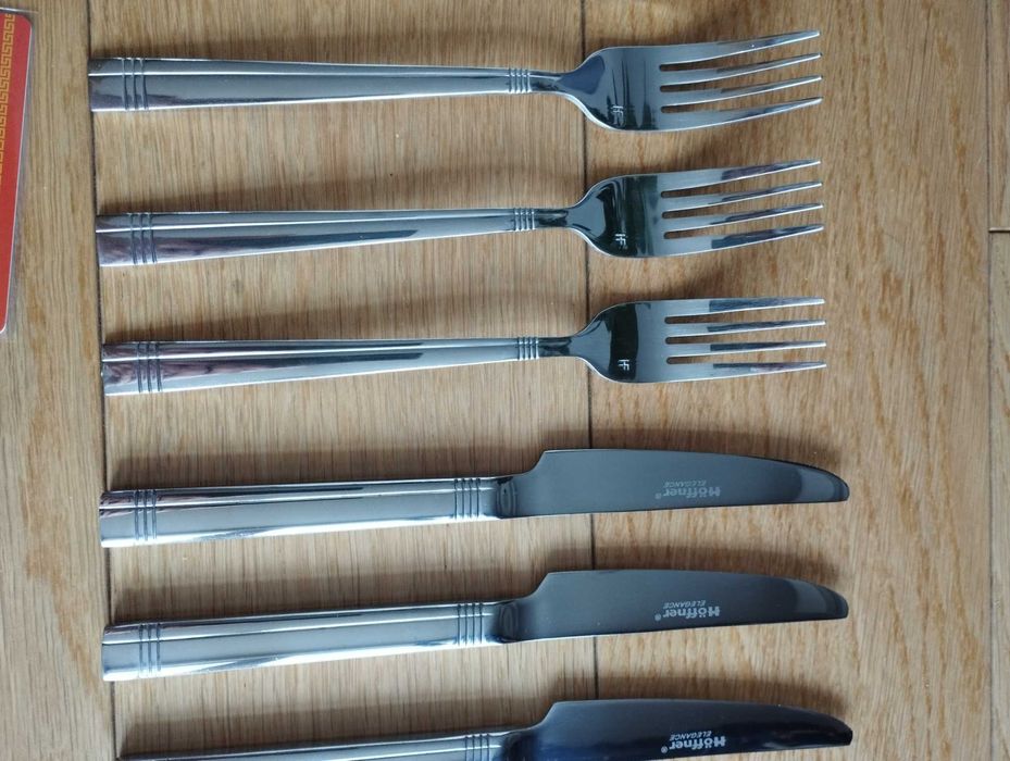 Zestaw sztućców 24 szt. Hoffner ze stali nierdzewnej