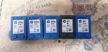 Tinteiros originais HP 21, 22 e 22XL