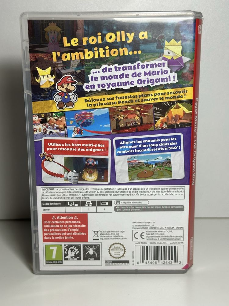 Paper Mario : The Origami King Nintendo Switch