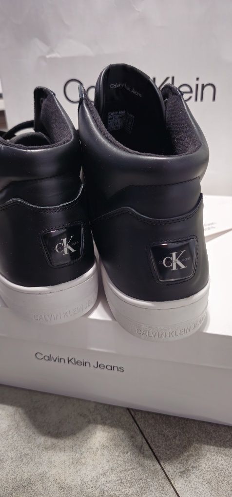 Buty sneakersy snakersy ck Calvin Klein oryginalne czarne Rozmiar 45