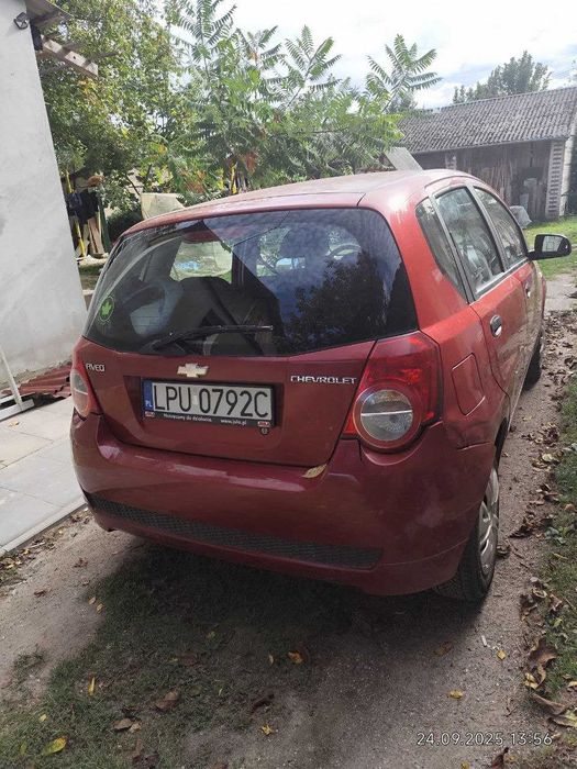 Chevrolet Aveo 2010 1.2 B+G jeździ, działa, w całości na części !!