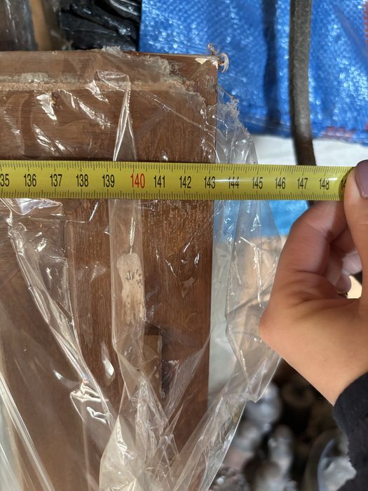 Okno pcv złoty orzech z zewnątrz a z środka białe