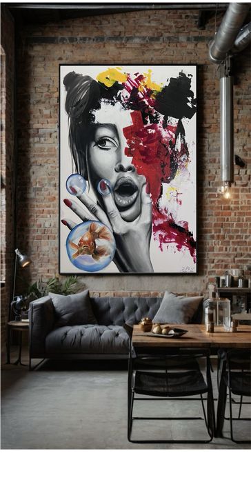 Pintura original artista Paulo Brito