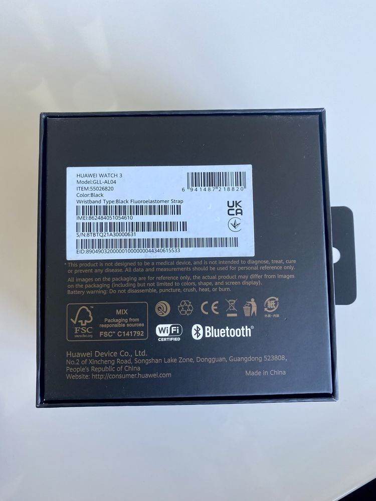 Smartwatch Huawei watch 3