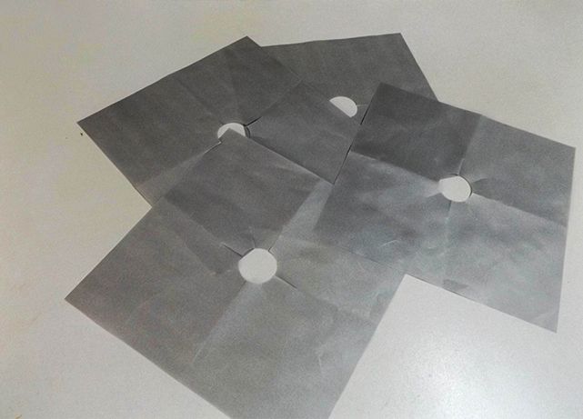 Queimadores de fogao a gas covers para manutencao da limpeza