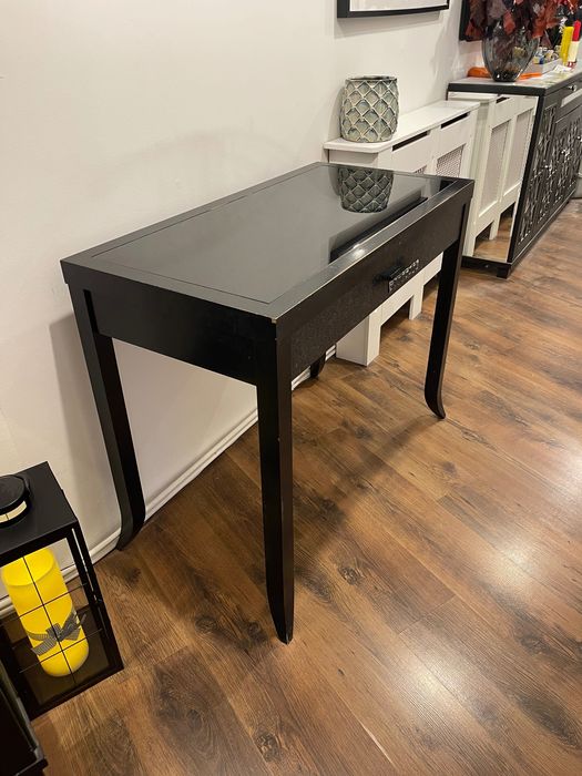 Konsola stolik czarny