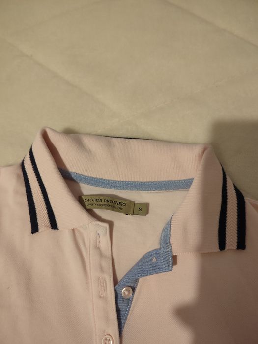 Polo da Saccor, rosa bebe tamanho S