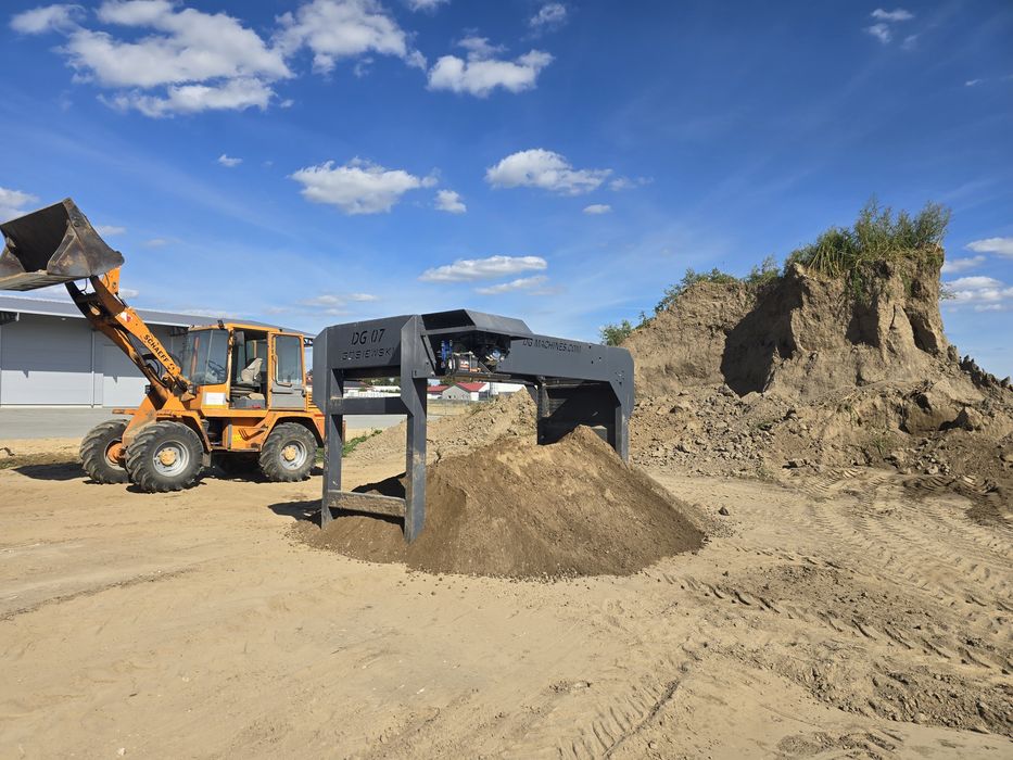 Ziemia ogrodowa przesiewana