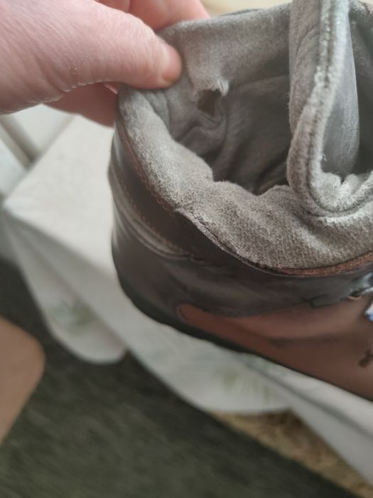 Тренінгові чоловічі черевики.Шкіра.Утеплені.р.43