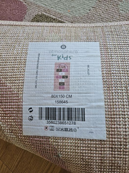 Tapete Infantil Rosa