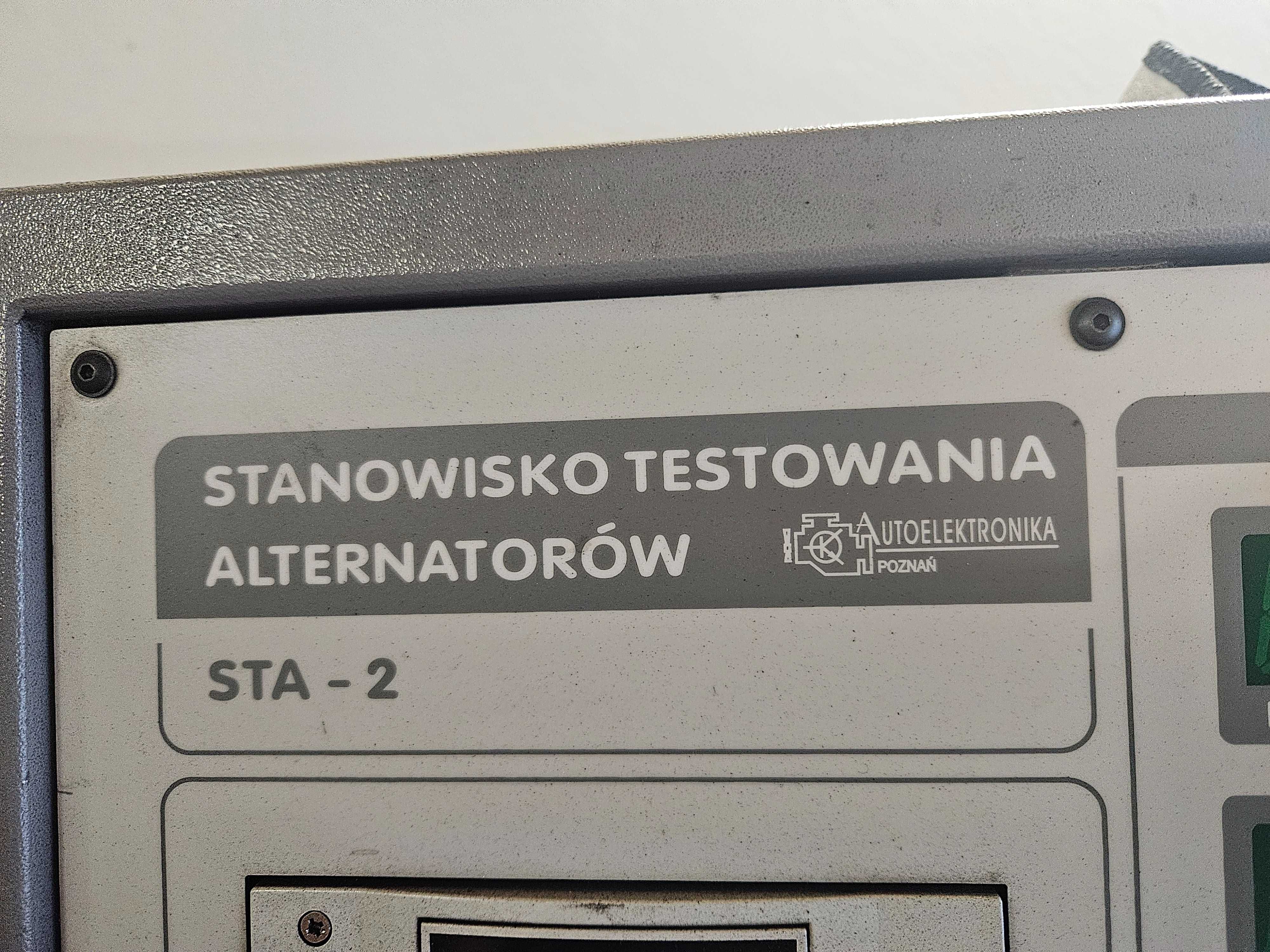 Stół probierczy alternatora alternatorów