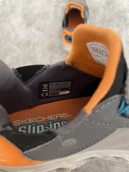 Детские кроссовки на мальчика Skechers, кросівки з підсвіткою дитячі