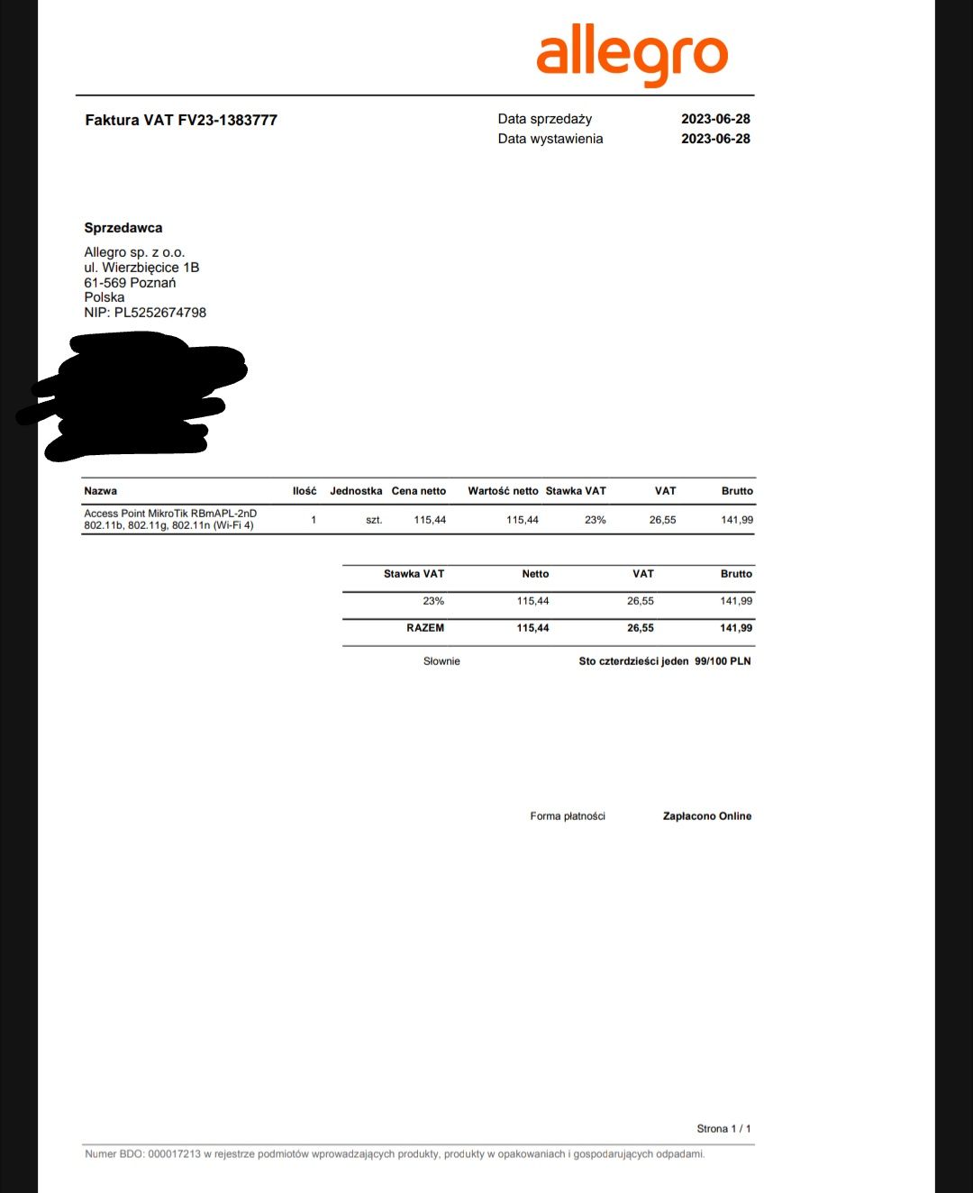 Mikrotik mAP lite