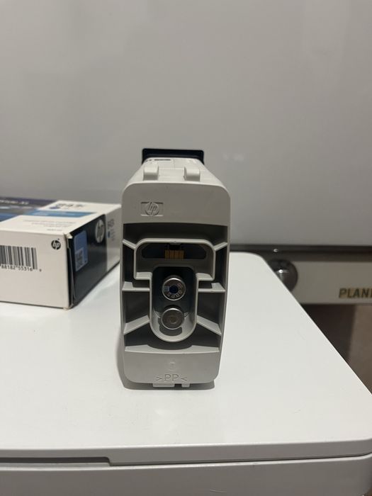 Струменевий картридж HP 843C PageWide XL блакитного (Cyan) кольору.