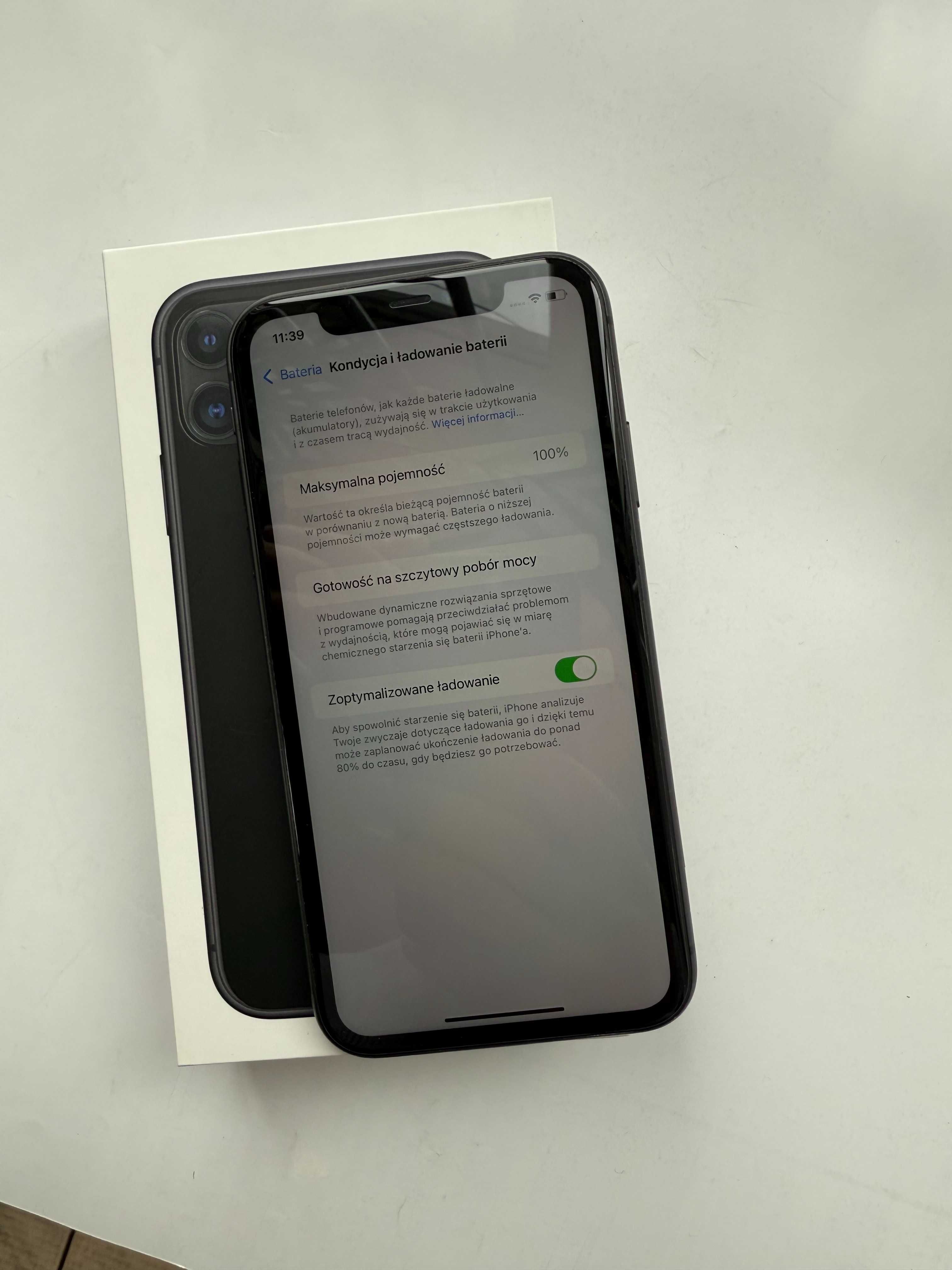 iPhone 11, Black, 64 GB, gwarancja