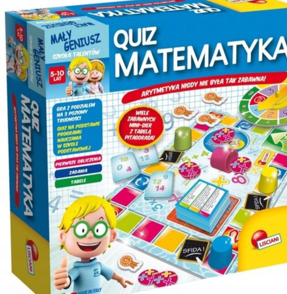 Gra Quiz matematyka