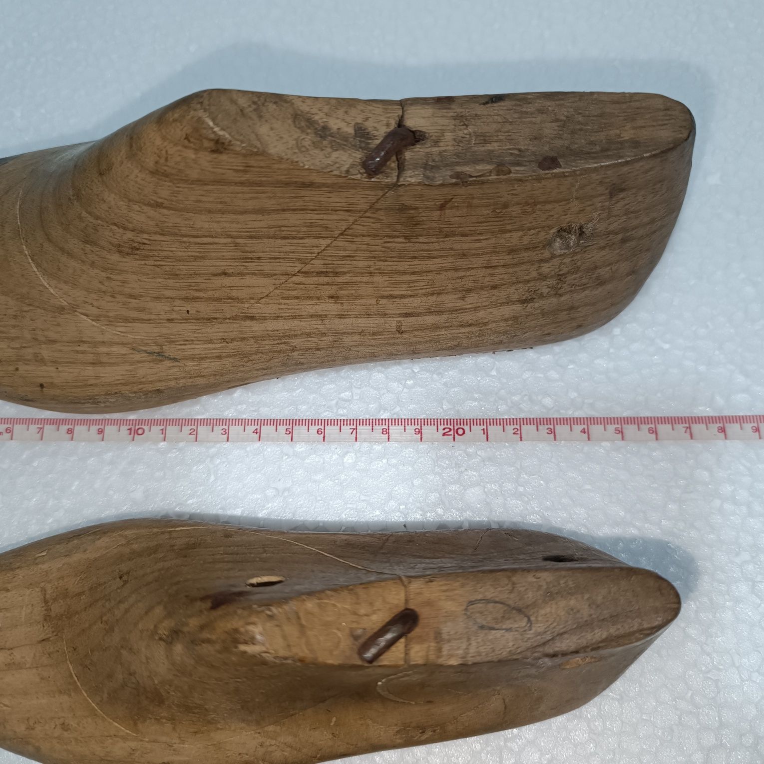 Conjunto Vintage de 4 Moldes de Sapatos Vintage em Madeira