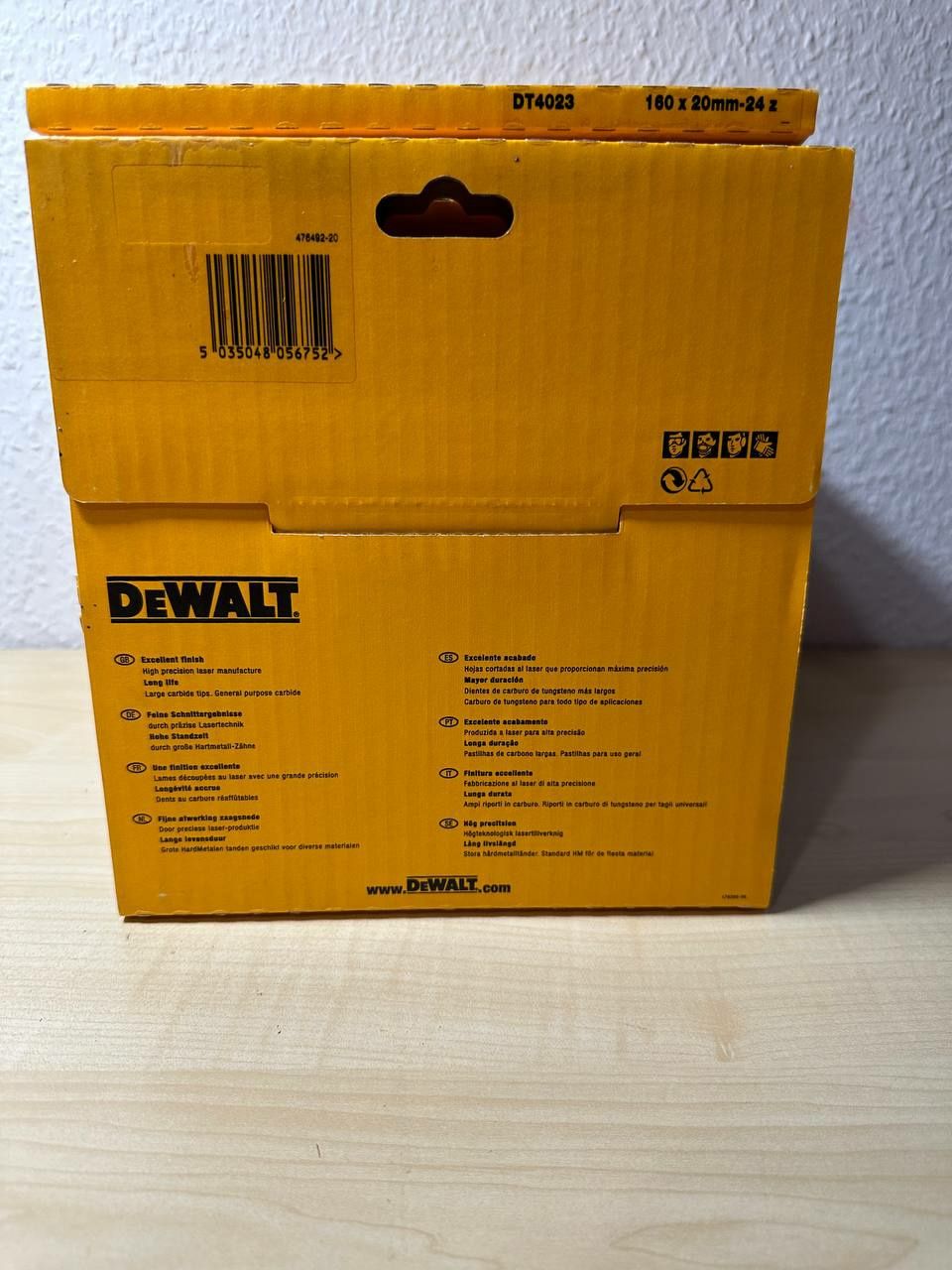 Продам НОВЫЙ твердосплавный диск для циркулярной пилы Dewalt