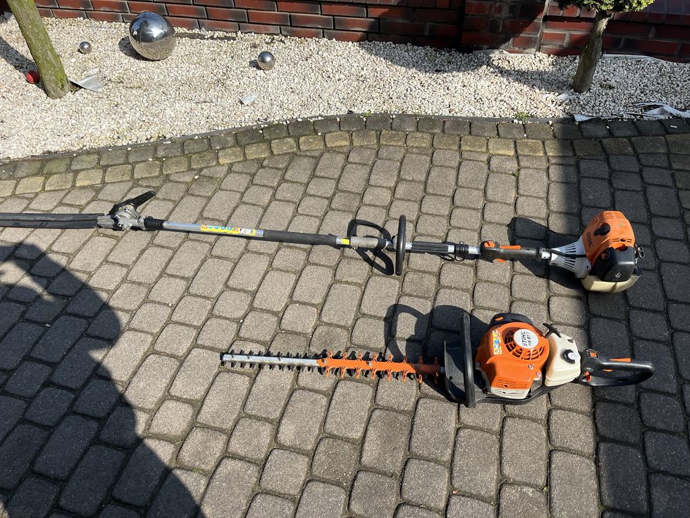 Nożyce do żywopłotu Stihl KM 130 R na wysięgniku