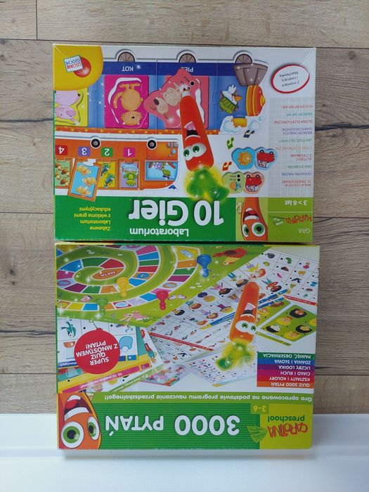 Carotina zestaw 3000 pytań 10 gier wesoła marchewka zestaw