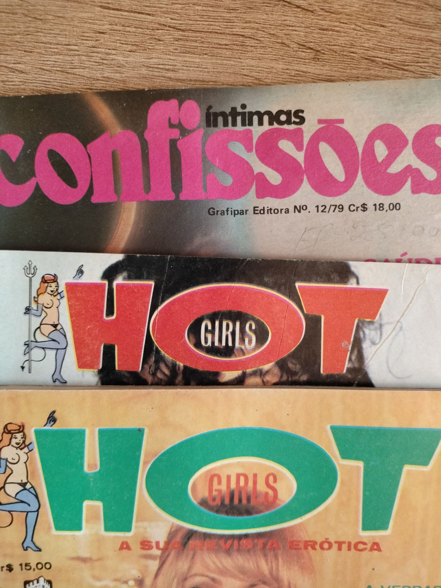 Livros e revistas antigas