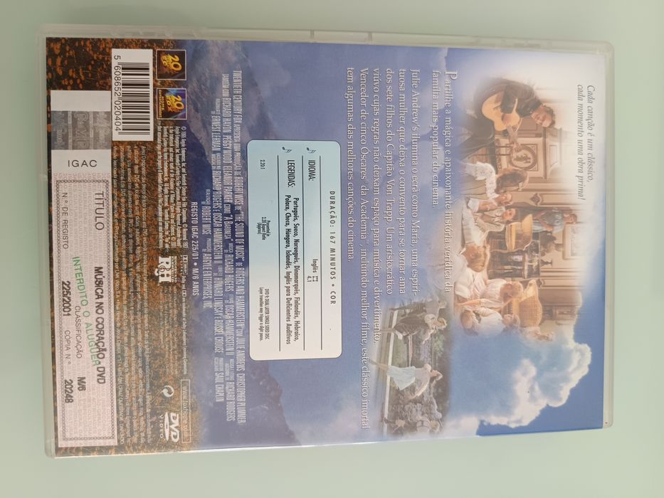 DVD musica no coração