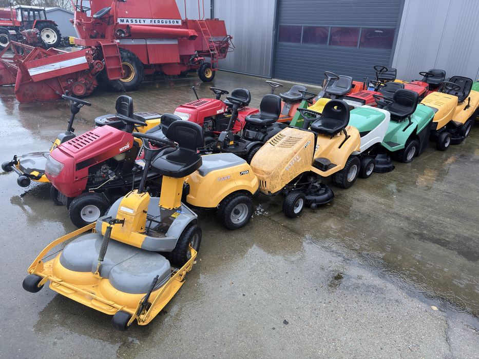 Pakiet kosiarek traktorków 17 sztuk Husqvarna,stiga,jonsered,john,mtd