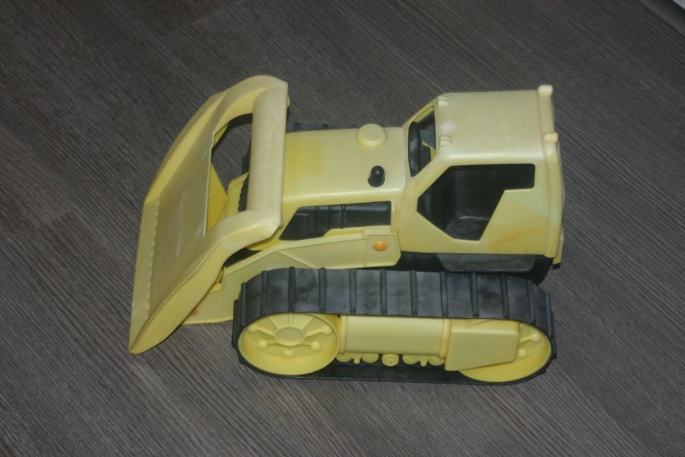 Бульдозер трактор Toy State САТ б/у 37 см пластик