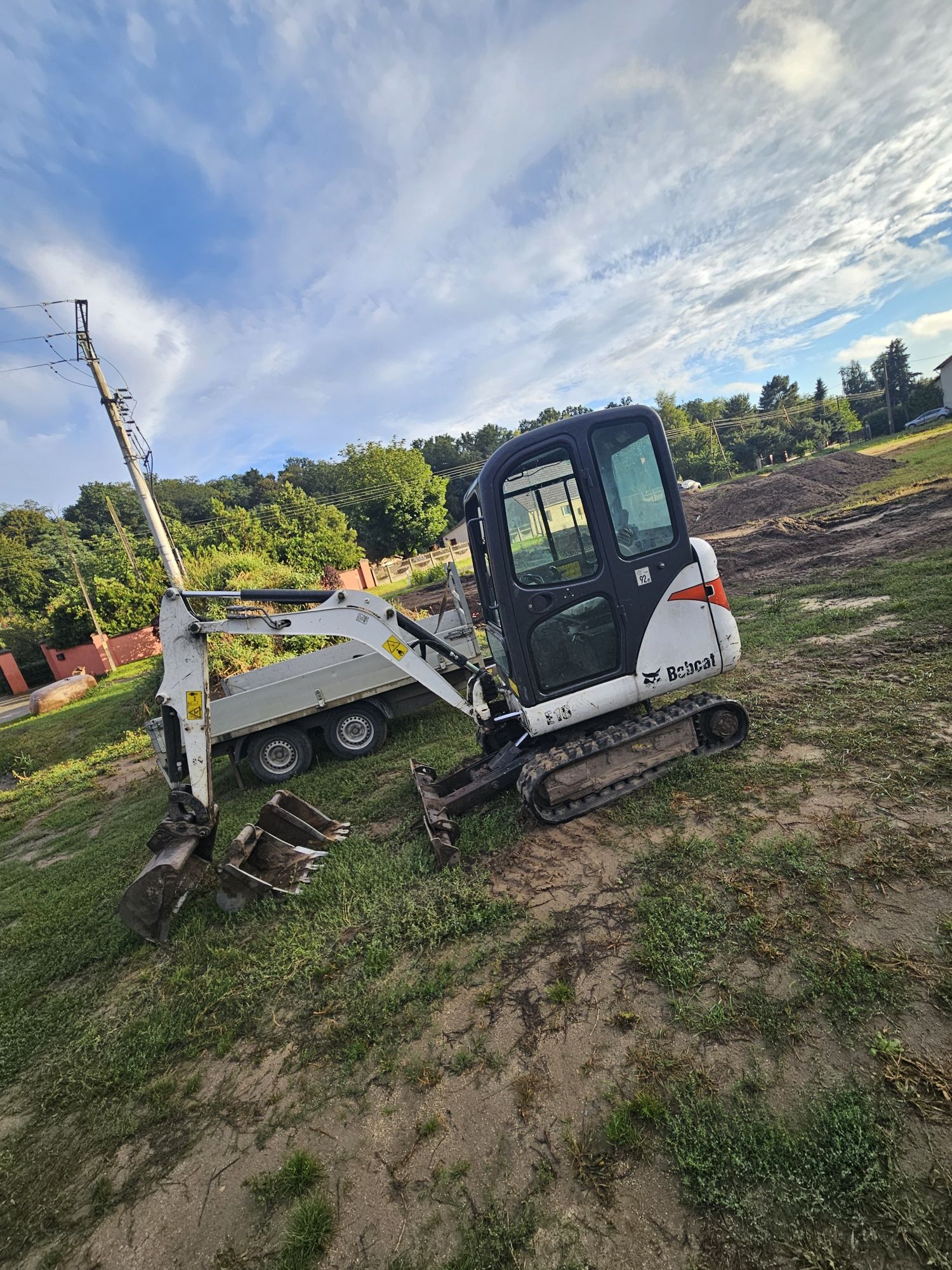 Minikoparka Bobcat E16 Long