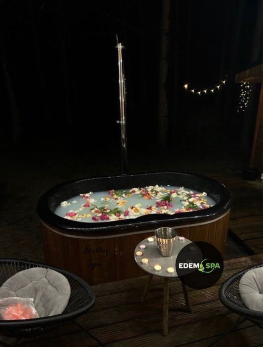 Спа купель! Чан на дровах! Чан з джакузі! Баня офуро!