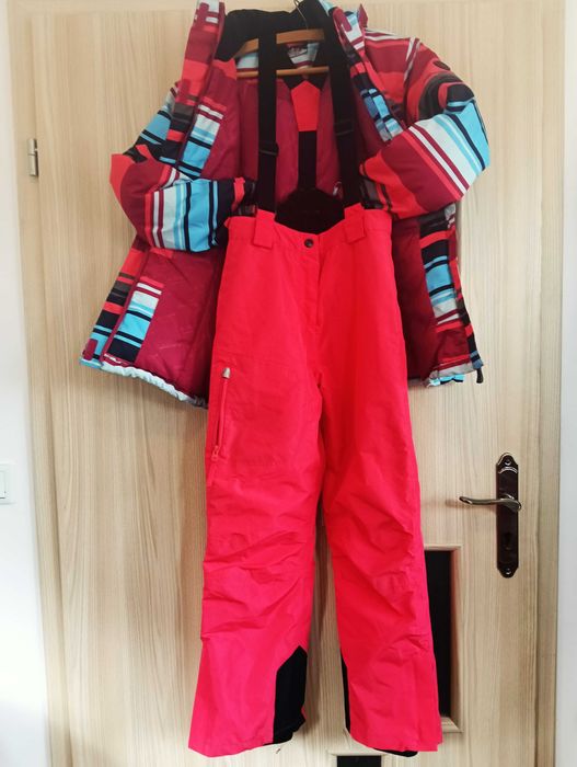 Kombinezon narciarski kurtka Hi-Tec spodnie Crivit 152/158cm