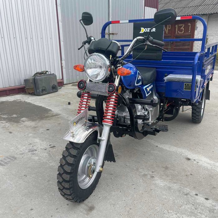 Трицикл бензиновий 200 куб Дозер вантажний муравей Dozer без передплат